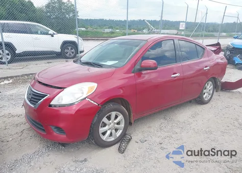 2014 Nissan Versa 1.6 Sv from USA, damaged, VIN 3N1CN7AP4EL847135